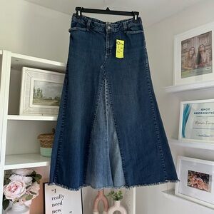 Jean skirt